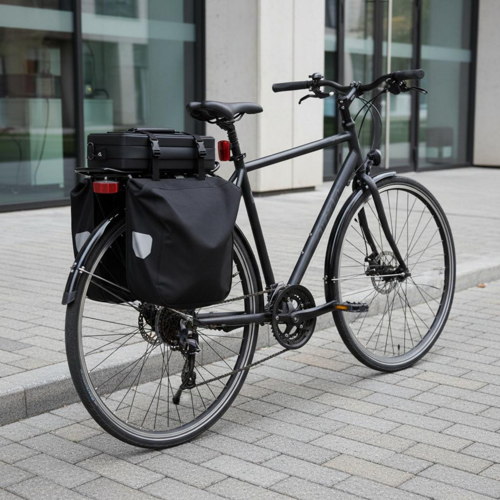 Cycling To Commute - Cycle Rear Rack Sturdy Duty Rear