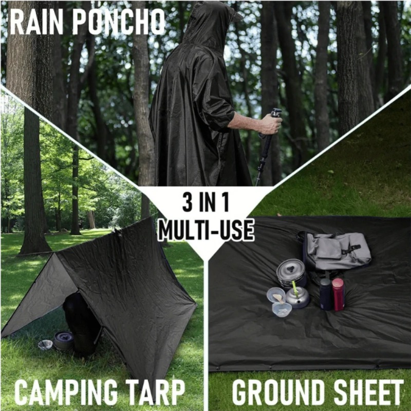 Cycling Commute Backpack - Thickened Backpack Outdoor Hiking Raincoat Fishing