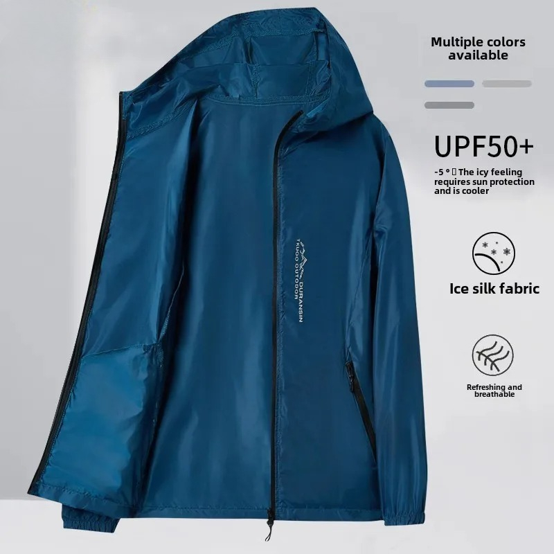 Cycling Commute Jacket - Summer Men's Sunscreen Jacket Ultra Light