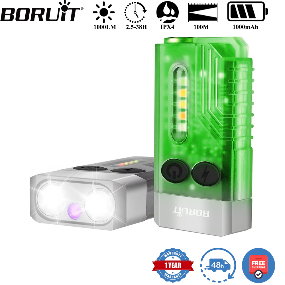Cycling To Work - BORUiT V10 Keychain UV LED EDC