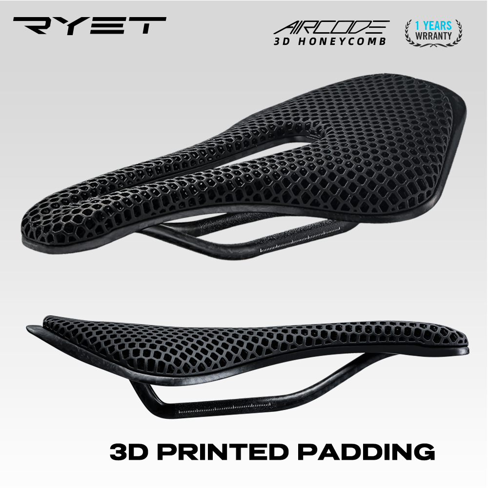 Commuting By Bike - RYET 3D Printed Bicycle Saddle Ultralight