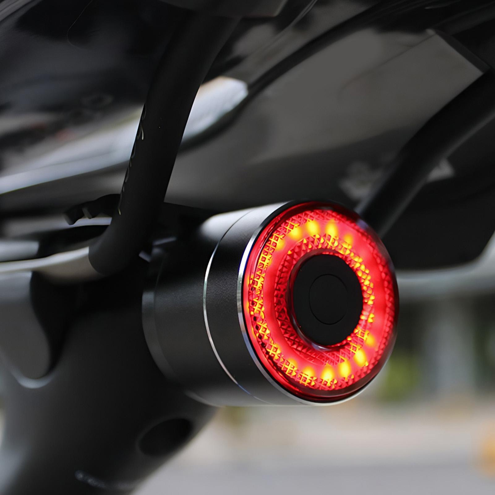 Cycling To Commute - Bike Rear Light Smart Bike Tail