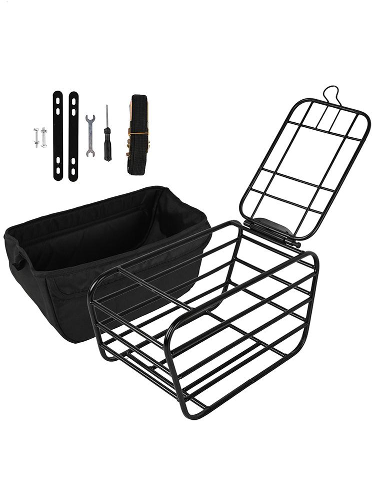 Cycling To Commute - Bike Rear Basket Heavy Duty bicycle