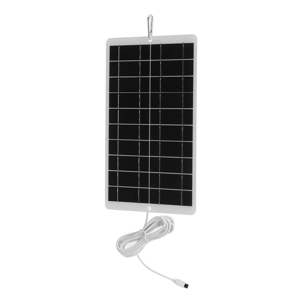 8W 5V Portable Solar Battery C - Usb Charger Dynamo ulasan dan harga