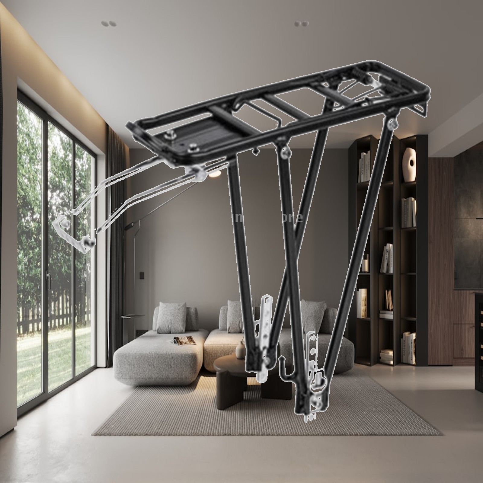 Bike Rear Luggage Carrier Heav - Cycling Commute Distance ulasan dan harga