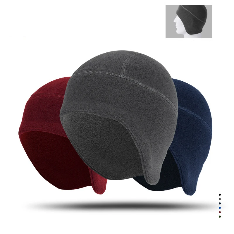Fleece Earflap Hat Cycling Aut - Winter Cycling Commute ulasan dan harga