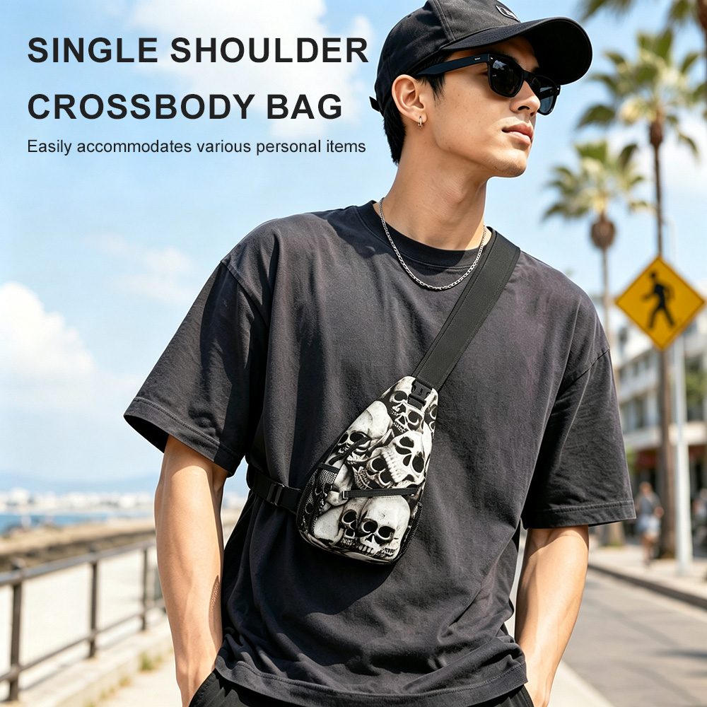 Men Crossbody Sling Chest Bag  - Cycling Commute Essentials ulasan dan harga