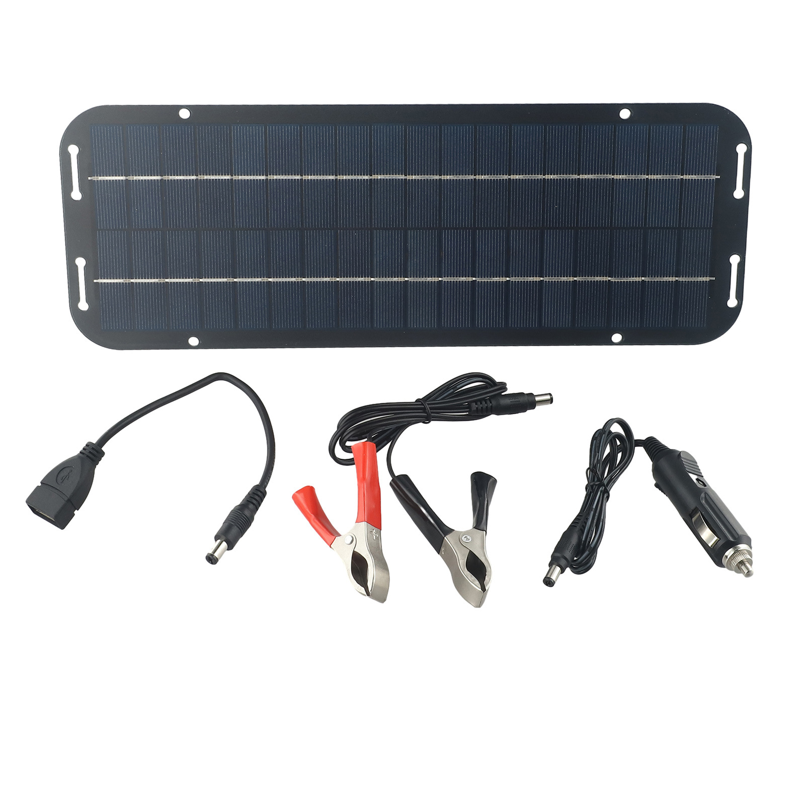 12V Monocrystalline Solar Pane - Usb Charger Dynamo ulasan dan harga