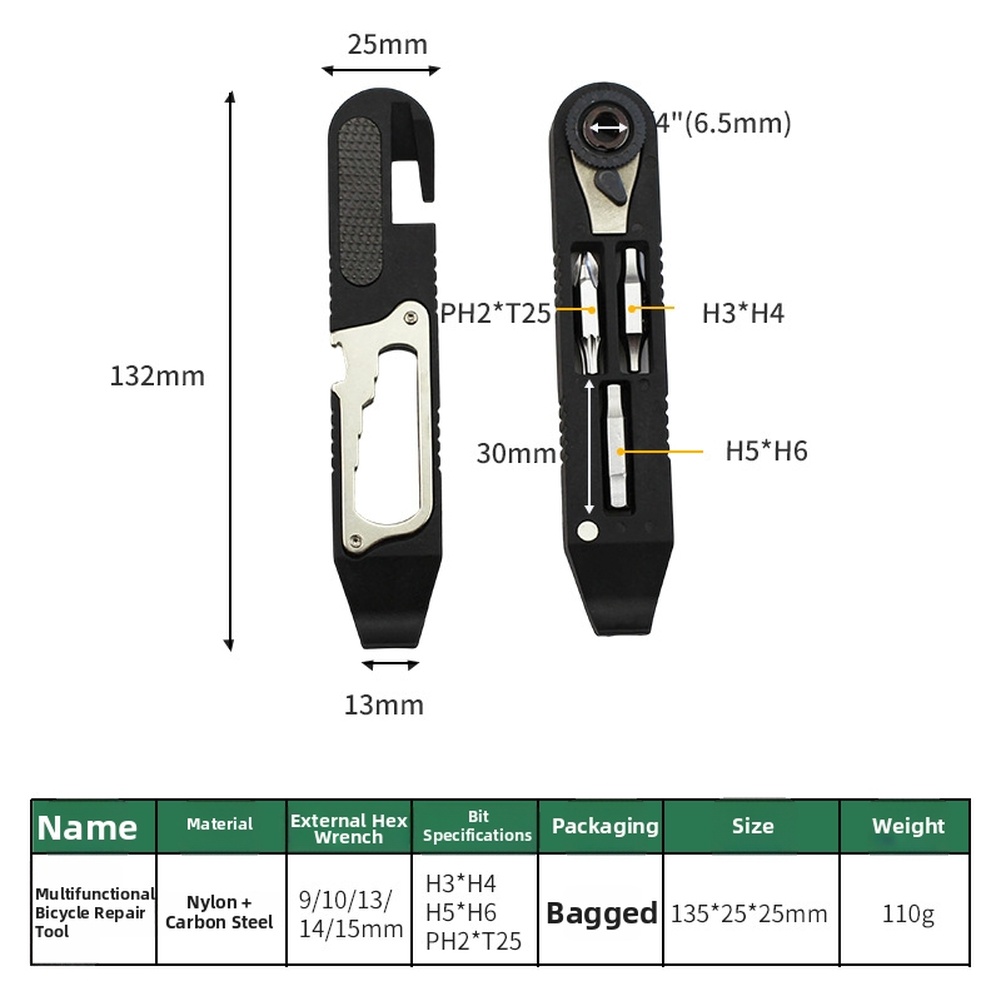 Bike Tool Kit Made of Carbon S - Cycling To Commute ulasan dan harga