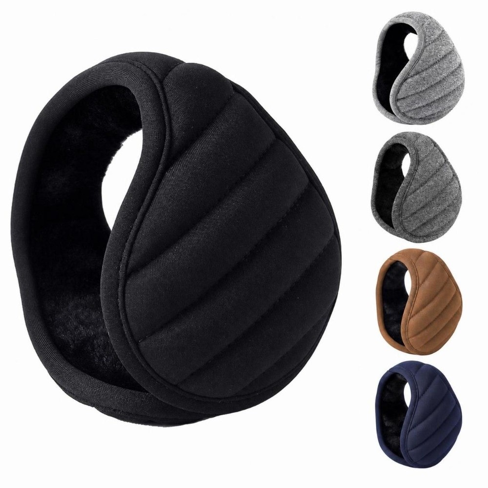 Thick Lined Winter Earmuffs So - Winter Cycling Commute ulasan dan harga