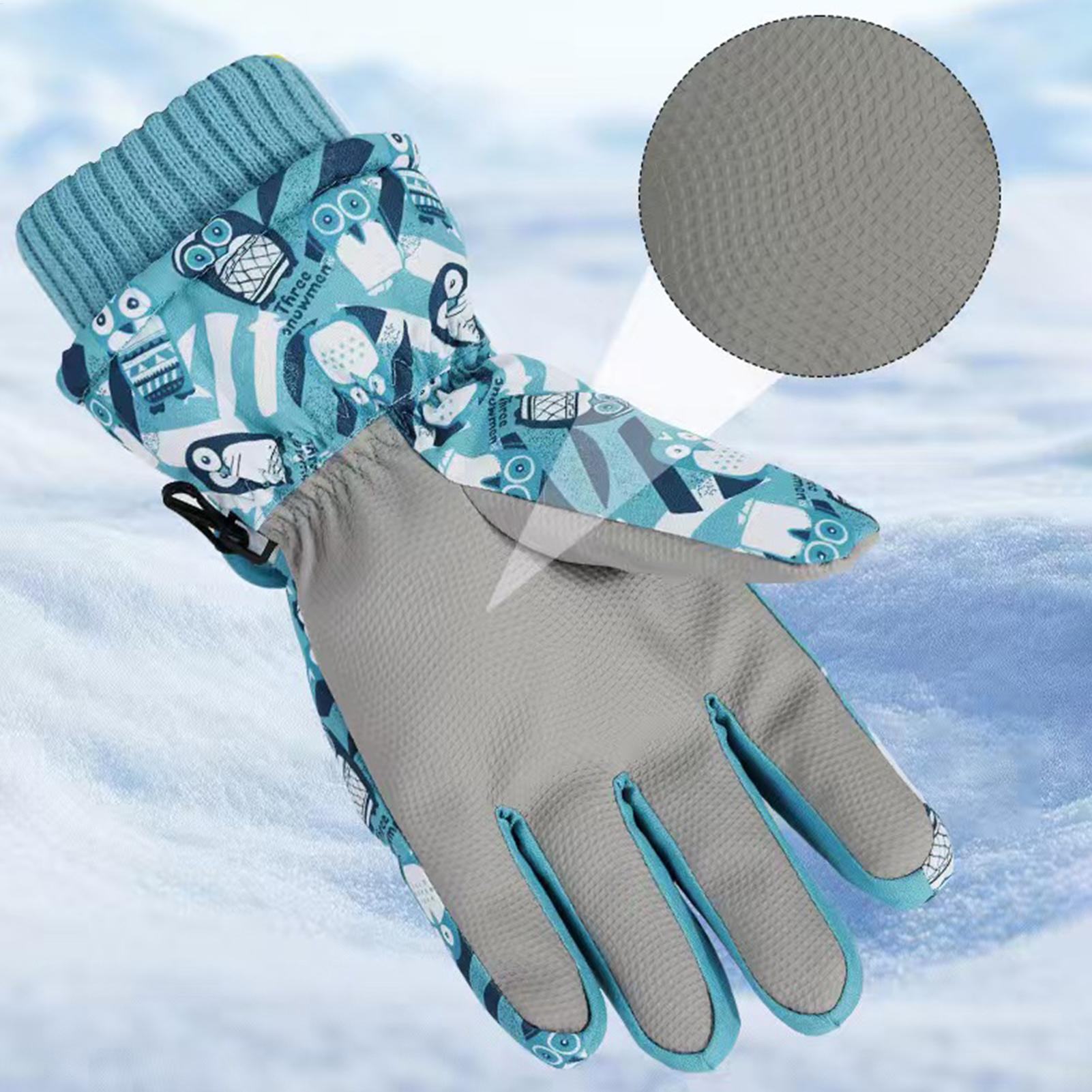 Kids Waterproof Gloves Insulat - Winter Cycling Commute ulasan dan harga