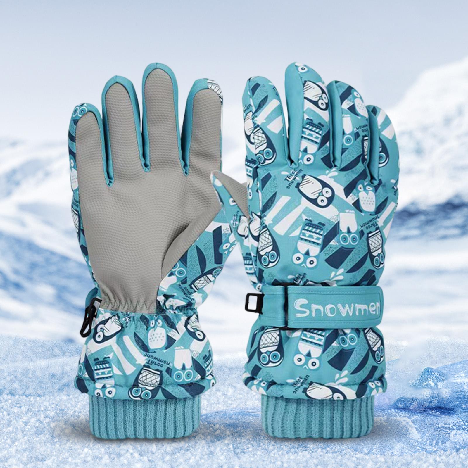 Kids Waterproof Gloves Insulat - Winter Cycling Commute ulasan dan harga