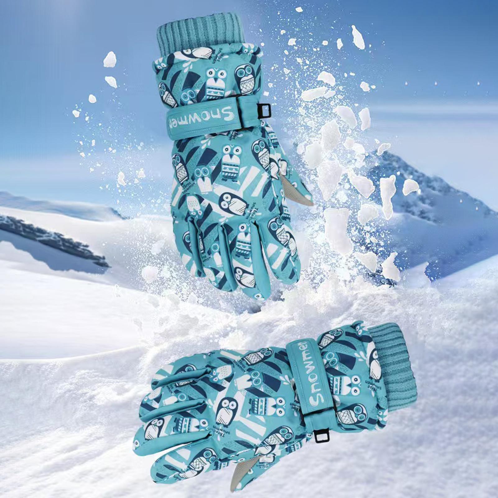 Kids Waterproof Gloves Insulat - Winter Cycling Commute ulasan dan harga