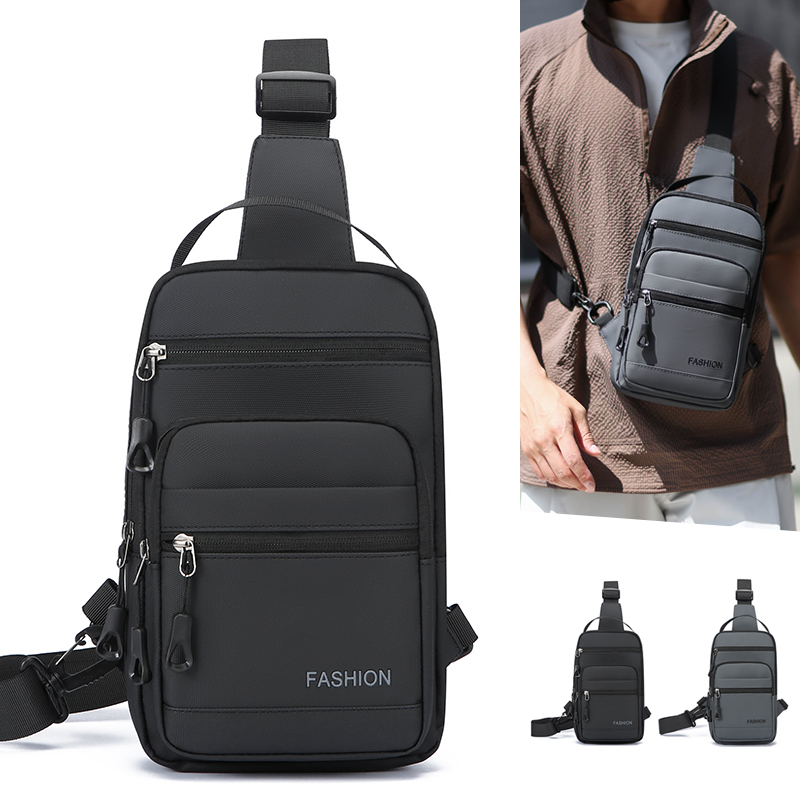 Chest Bag for Men Water Repell - Cycling Commuter Bag ulasan dan harga