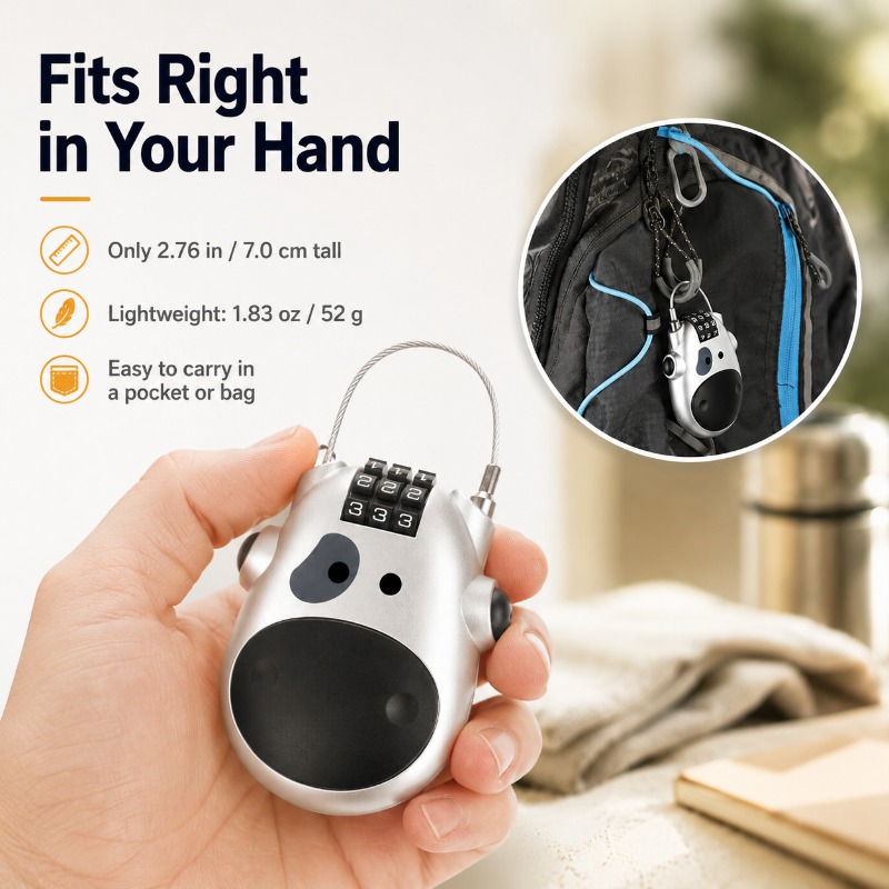 Mini Cow Combination Cable Loc - Cycling Commute Backpack ulasan dan harga