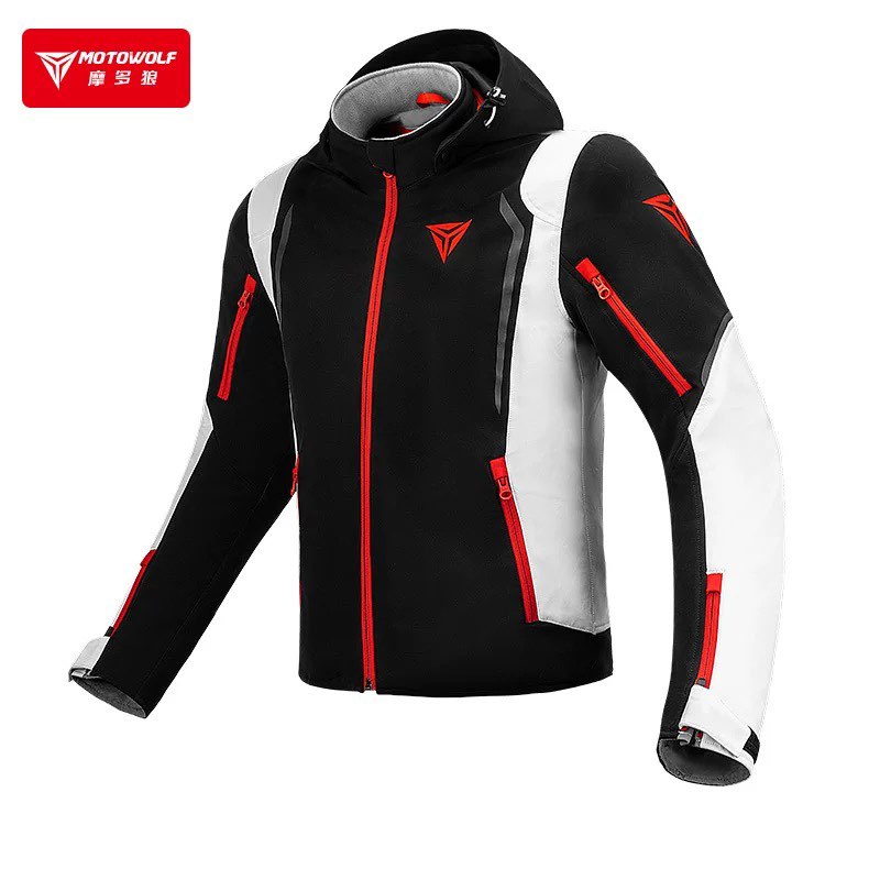 MOTOWOLF Windbreaker Motorcycl - Cycling Commute Jacket ulasan dan harga