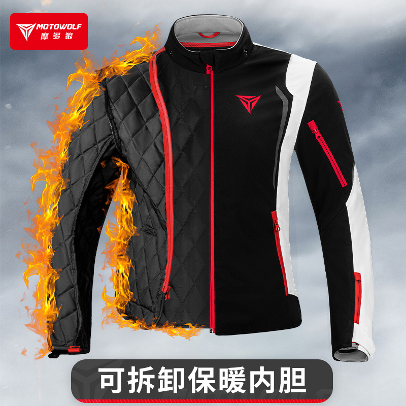 MOTOWOLF Windbreaker Motorcycl - Cycling Commute Jacket ulasan dan harga
