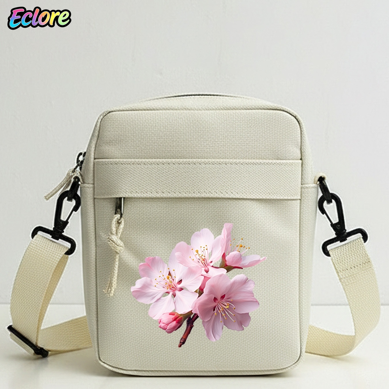 Sakura Floral Print Shoulder B - Cycling To Commute ulasan dan harga