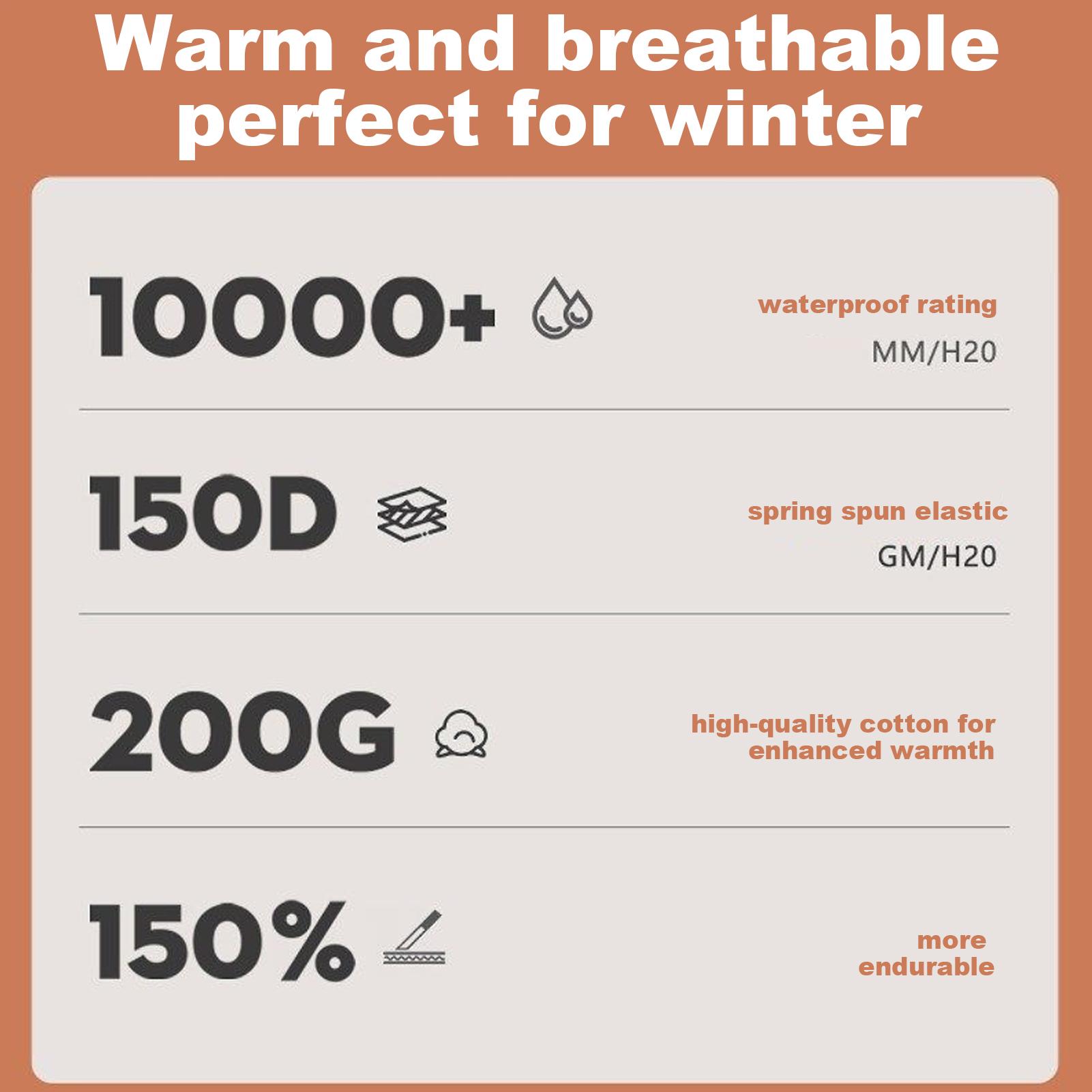 Motorcycle Winter Jacket 4-Poc - Winter Cycling Commute ulasan dan harga