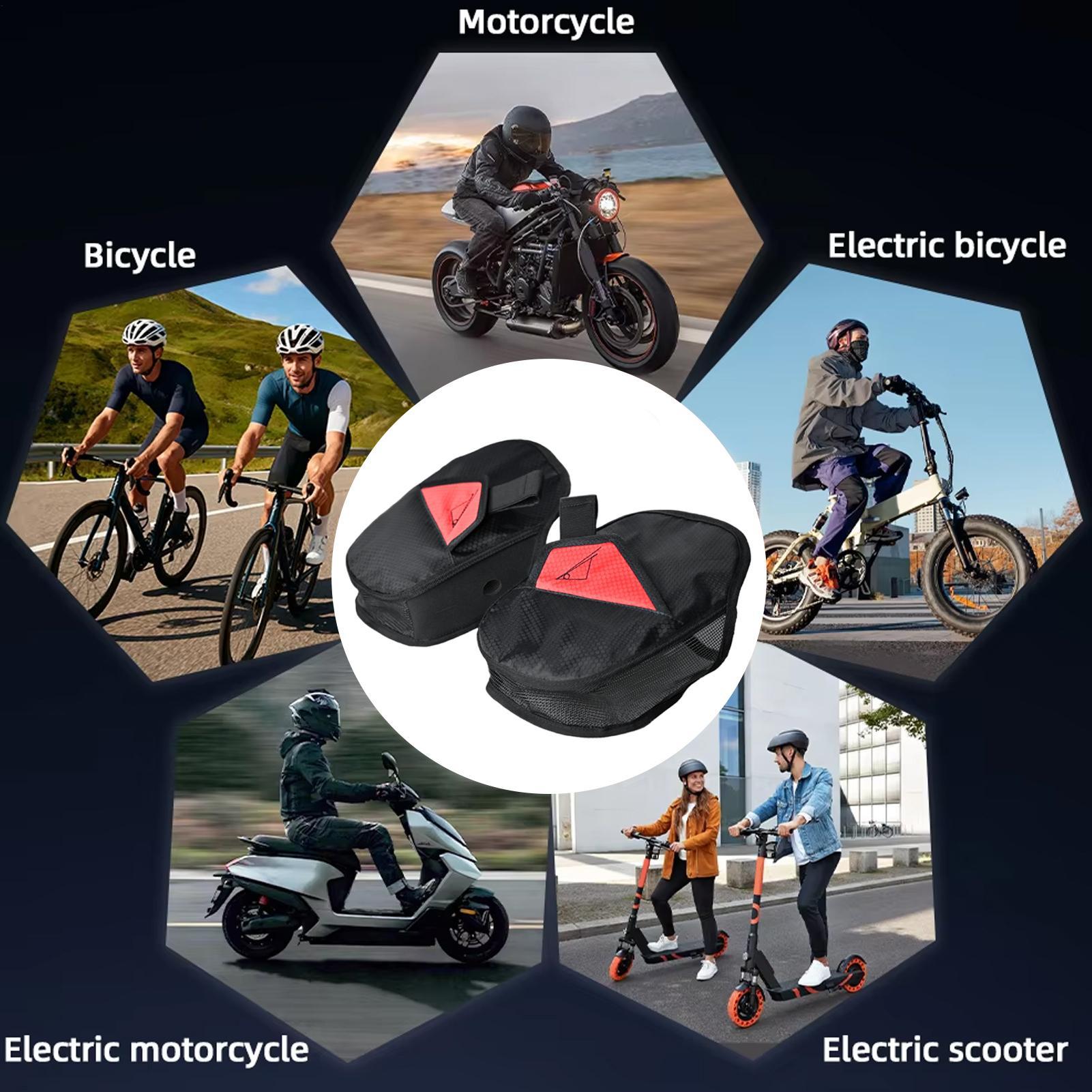 Handlebar Muffs Breathable Mes - Cycling Commute Distance ulasan dan harga