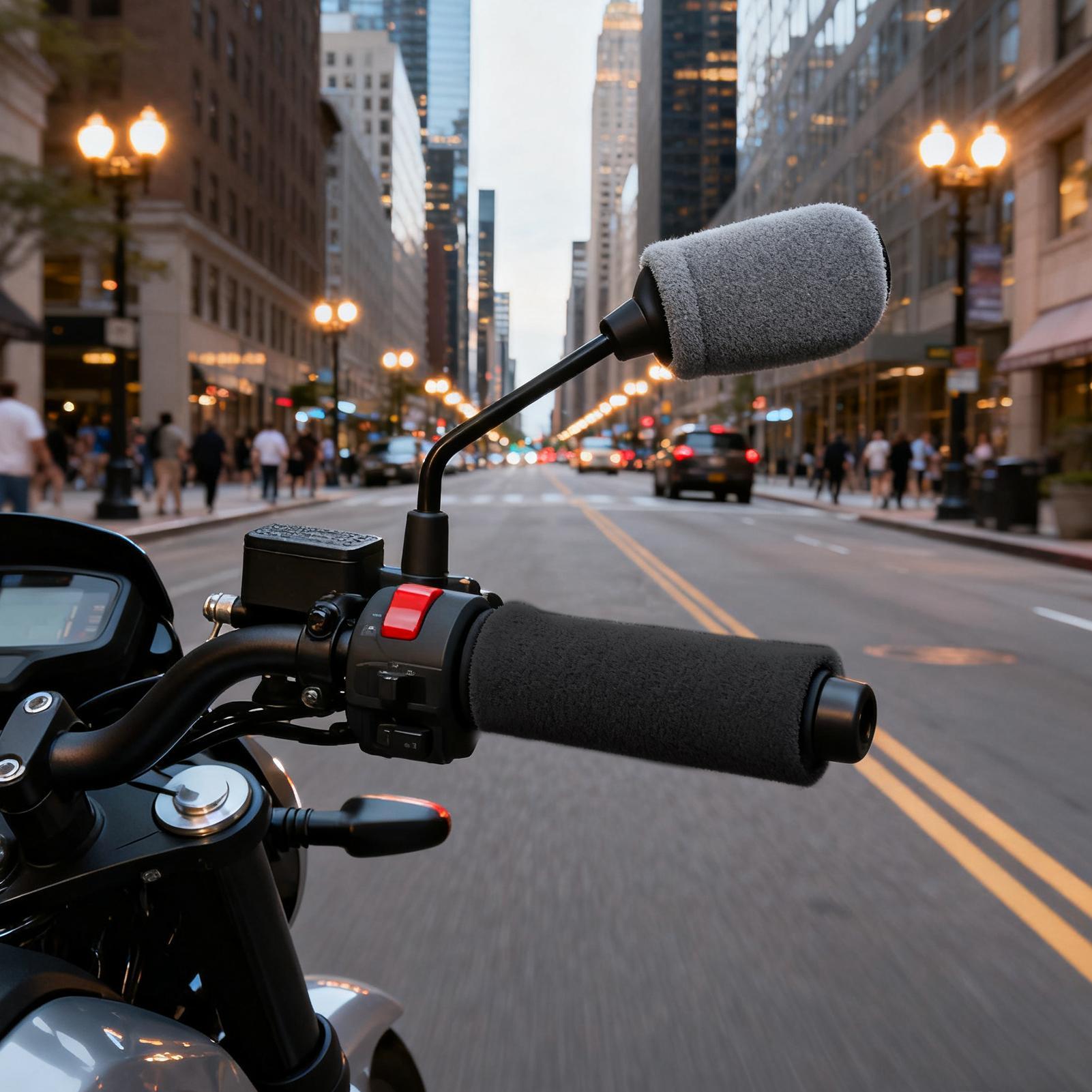 Motorcycle Handle Grip Covers  - Winter Cycling Commute ulasan dan harga