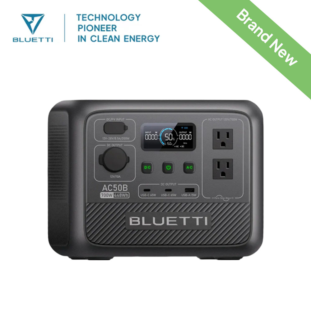 BLUETTI AC50B Portable Power S - Usb Charger Dynamo ulasan dan harga