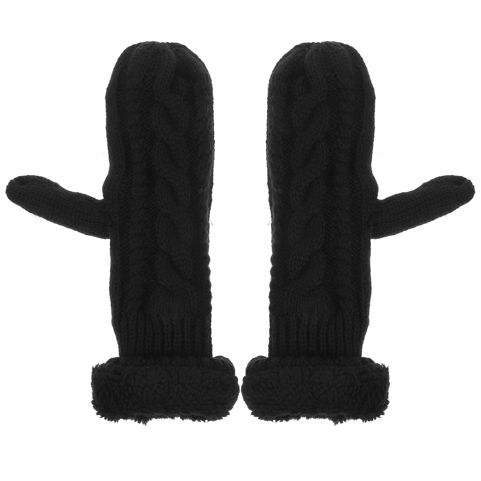 1Pair Adult Winter Gloves Thic - Winter Cycling Commute ulasan dan harga