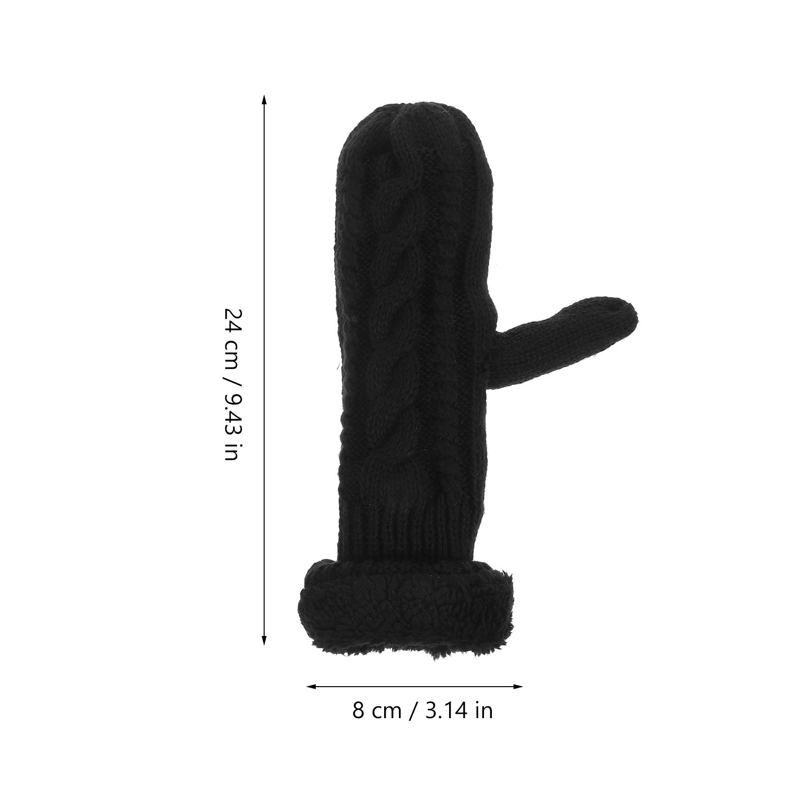 1Pair Adult Winter Gloves Thic - Winter Cycling Commute ulasan dan harga