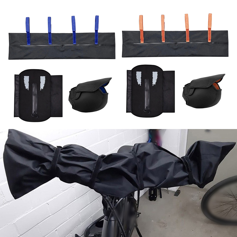 Reflective E-Bike Cover Set Fo - Waterproof Cycling Commute ulasan dan harga