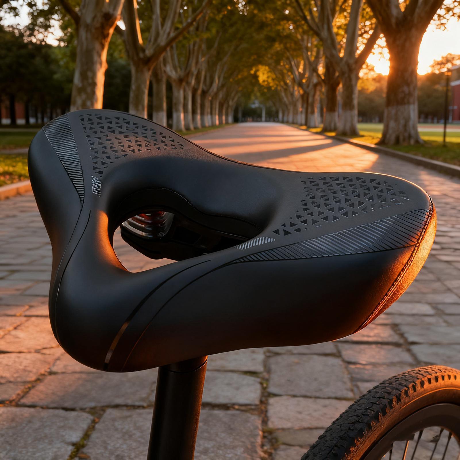 Bike Seat Pad Shock Absorbing  - Cycling Commute Distance ulasan dan harga