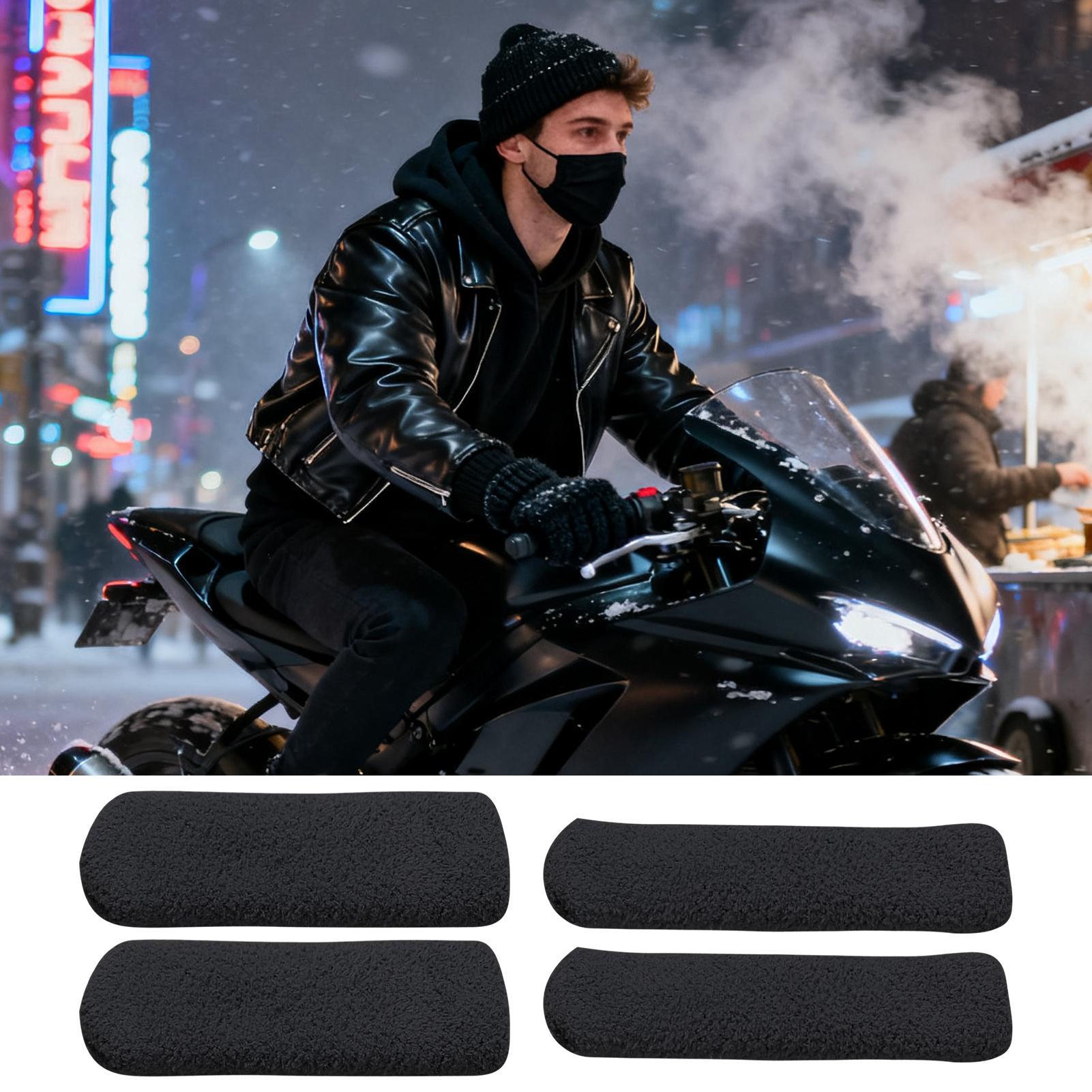 Motorcycle Handlebar Covers St - Winter Cycling Commute ulasan dan harga