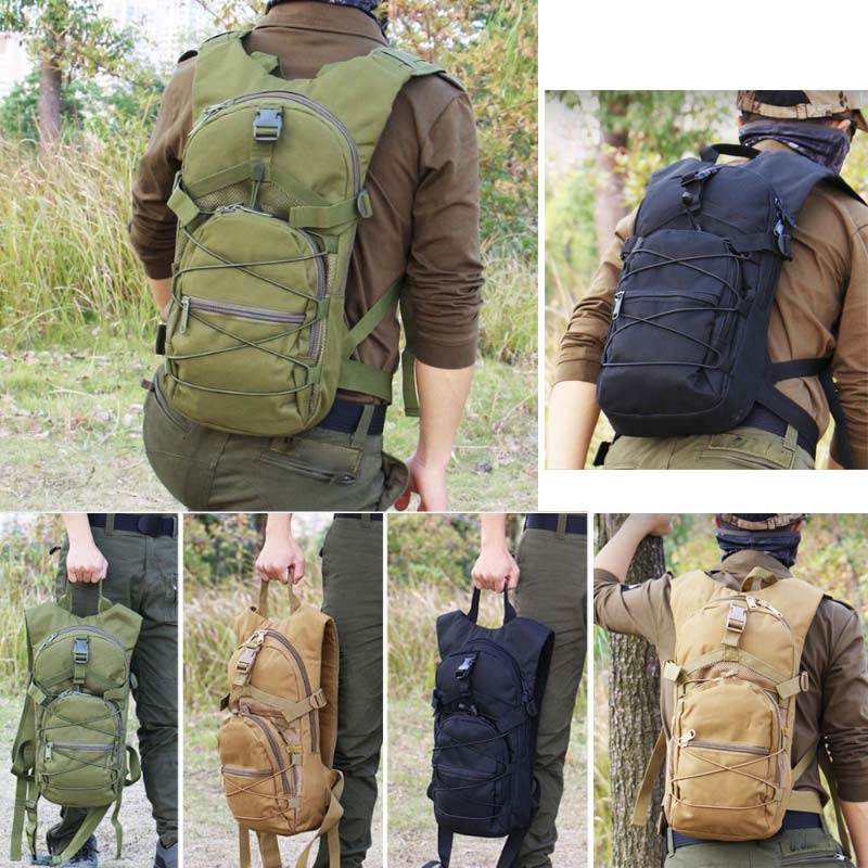 15L Molle Tactical Backpack 80 - Cycling Commuter Bag ulasan dan harga