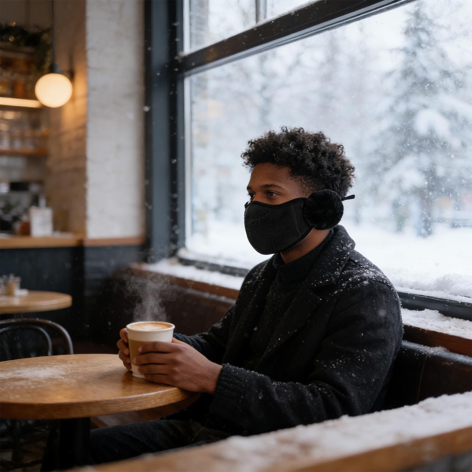 Face Mouth Cover Windproof Thi - Winter Cycling Commute ulasan dan harga