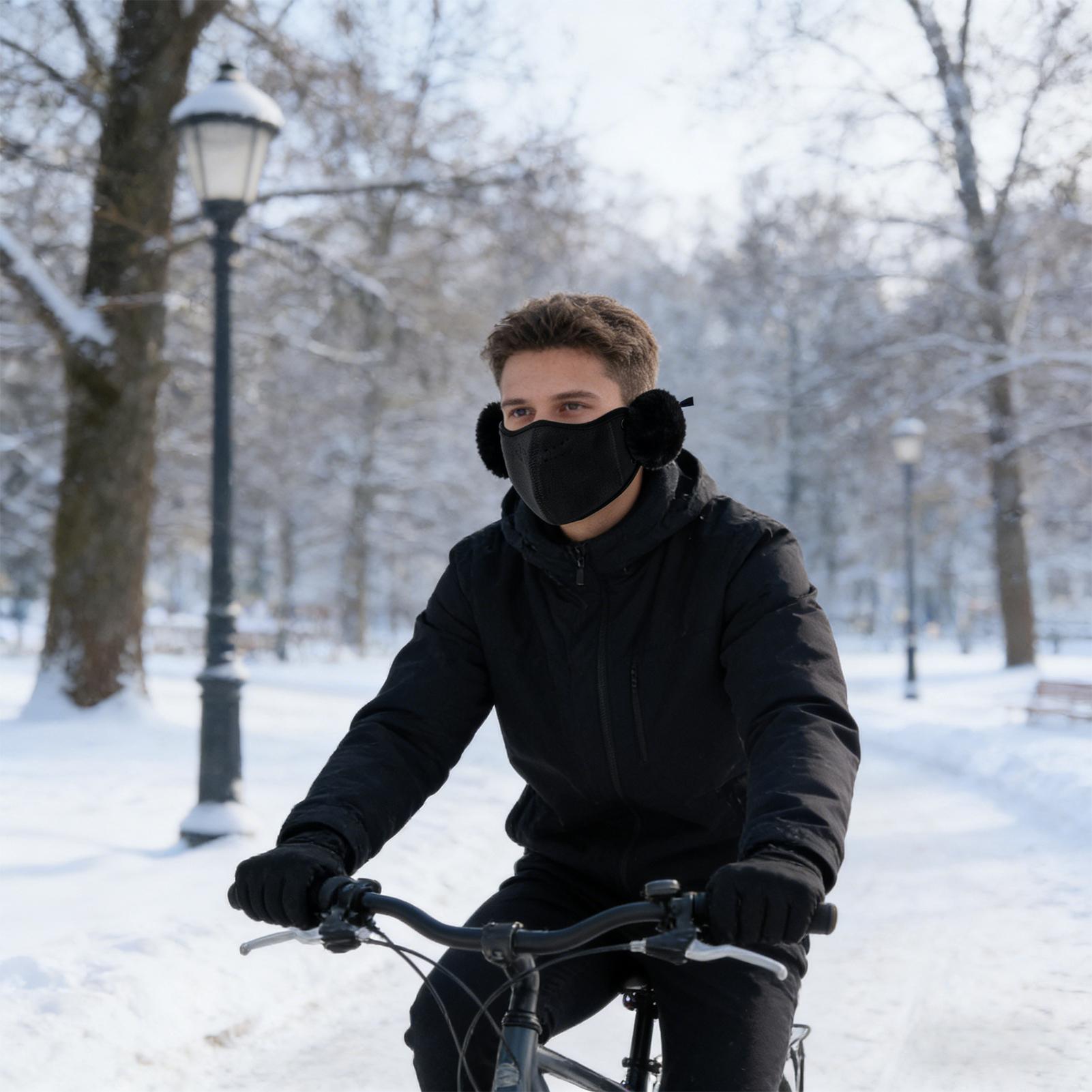 Face Mouth Cover Windproof Thi - Winter Cycling Commute ulasan dan harga