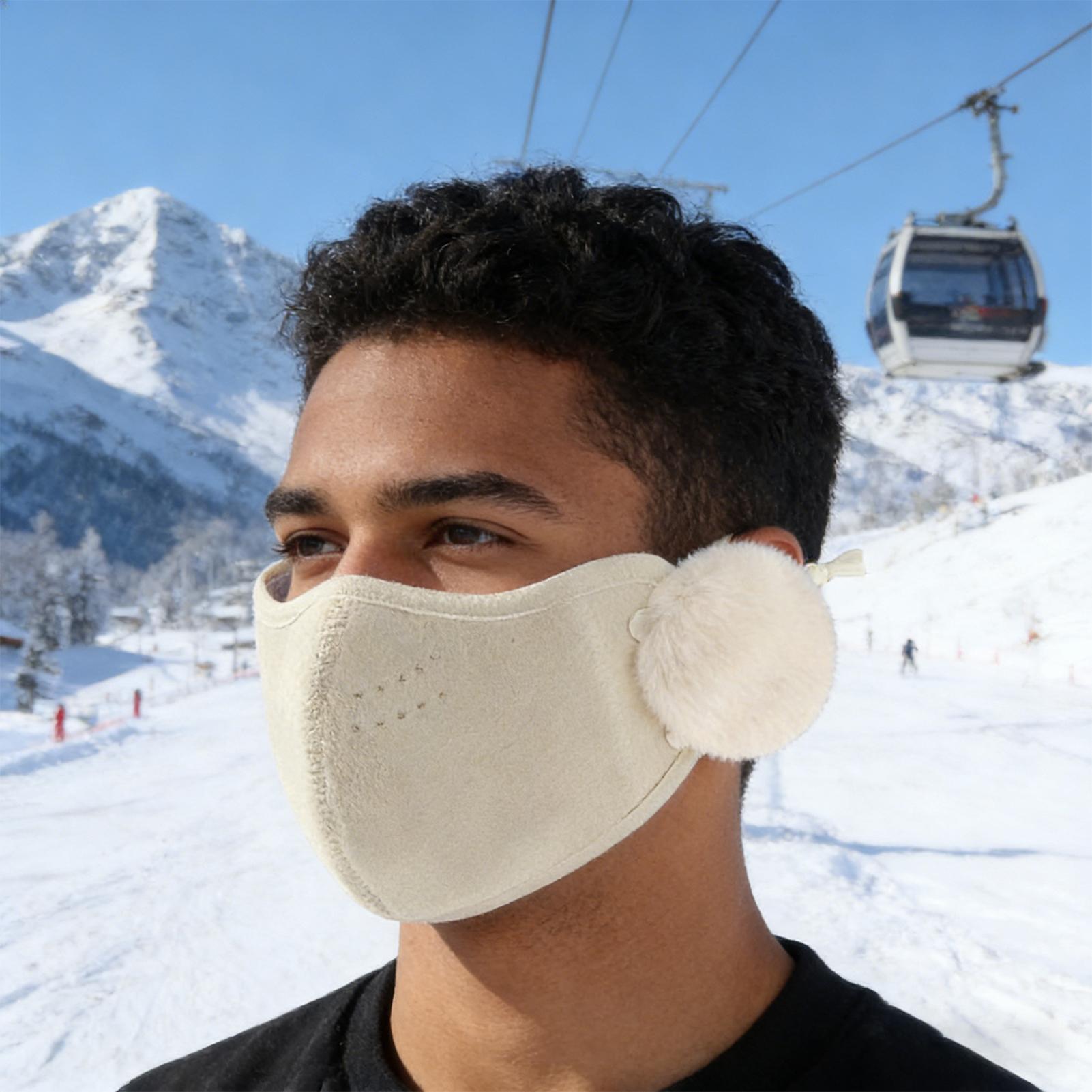 Face Mouth Cover Windproof Thi - Winter Cycling Commute ulasan dan harga