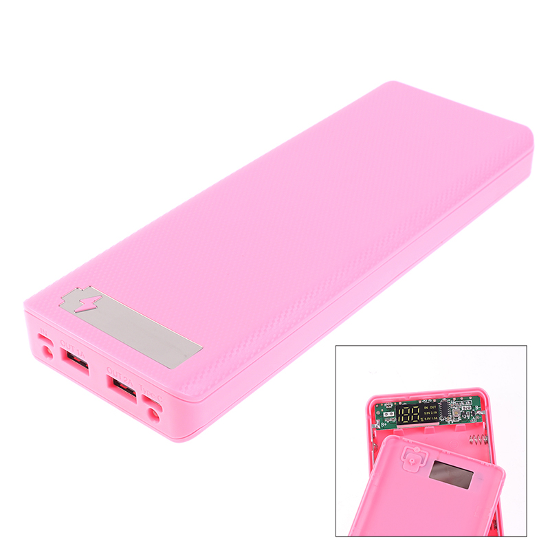 5x18650 Powerbank Portable Pov - Usb Charger Dynamo ulasan dan harga
